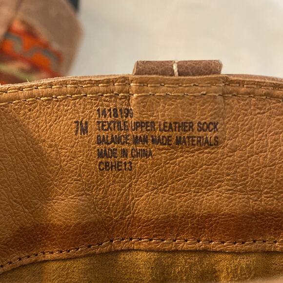 Sofft Porter Aztec Blanket Leather Tall Harness Boots Size 7 - Picture 11 of 11